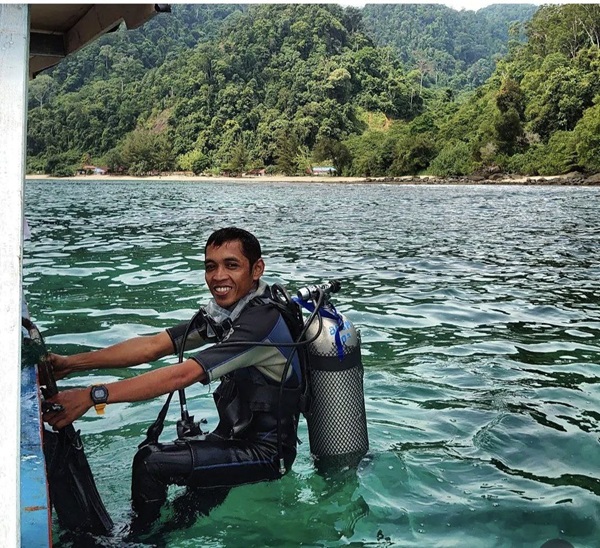 Modal Nekat, David Andespin Berjuang Memulihkan Ekosistem Laut
